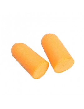 Soft Orange Foam Ear Plugs Tapered Travel Sleep Noise Earplugs Noise Reduction