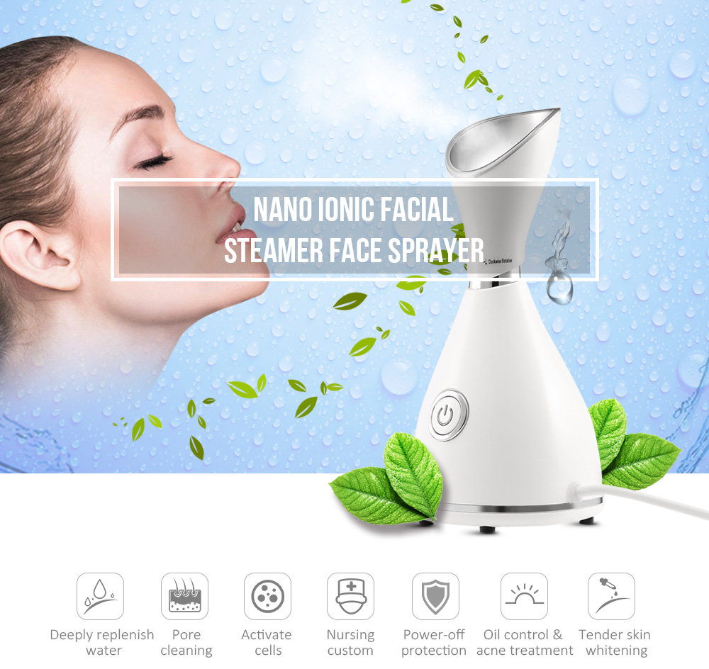 Nano Ionic Facial Steamer Face Sprayer Beauty Instrument